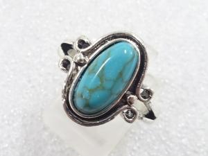 色石　指輪(17.5号)